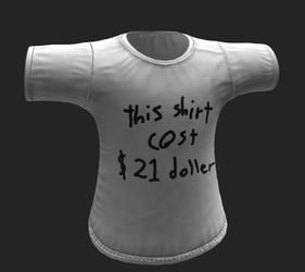 This shirt cost $21 dollers (for the Mayu)