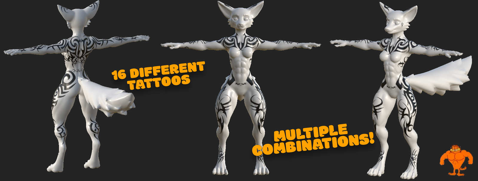 Tribal Tattoos for Viwi