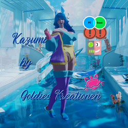 Kazumi the Comfy Crystal Kitsune