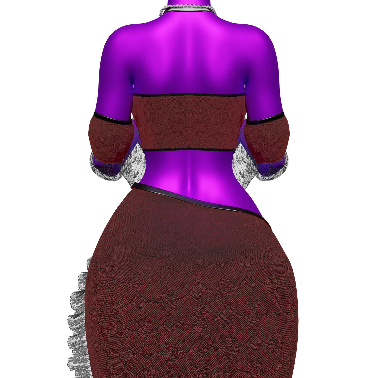 Goth Skirt Set
