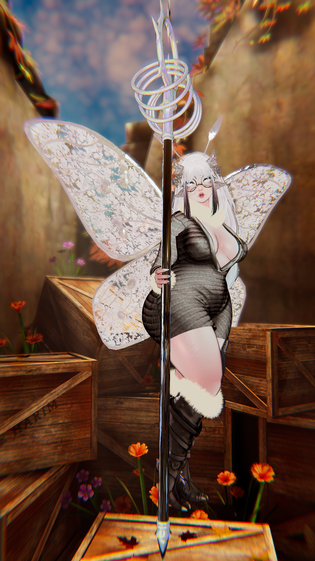 Aruna - Ghost Moth PC/Quest/Facetracking/SPS/GOGO