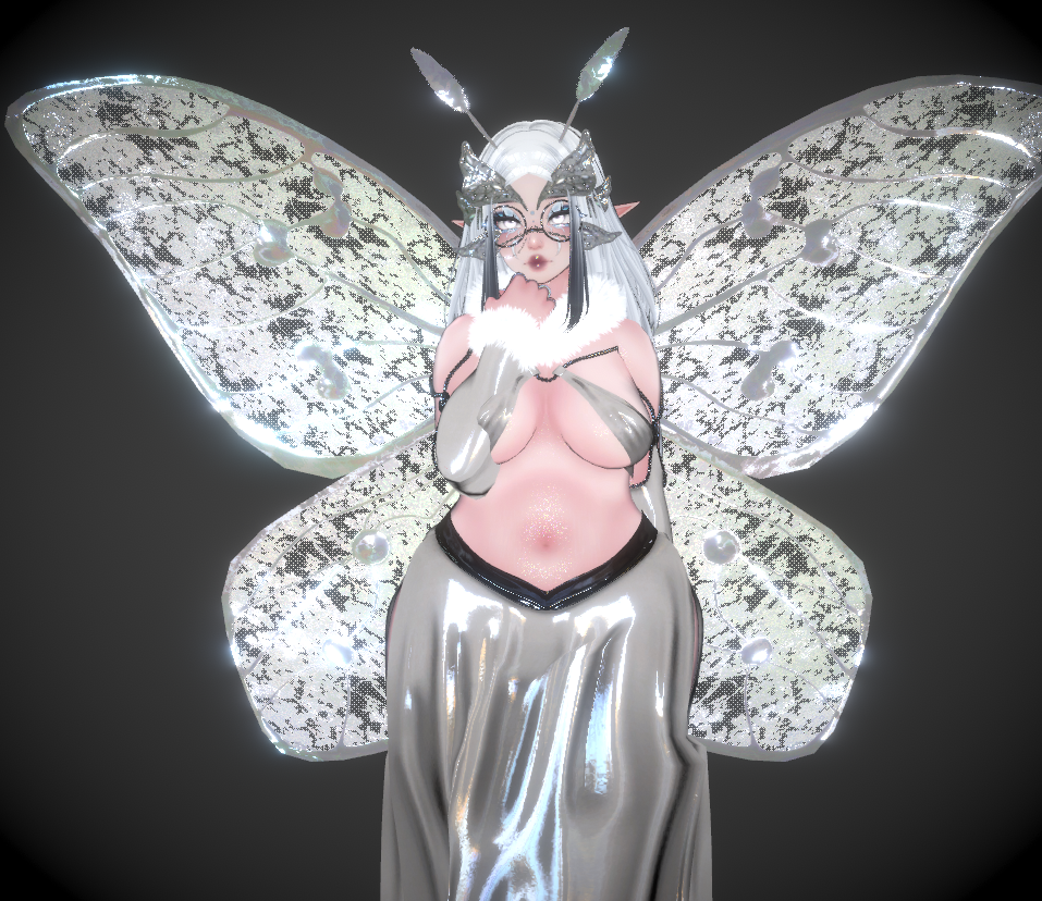 Aruna - Ghost Moth PC/Quest/Facetracking/SPS/GOGO
