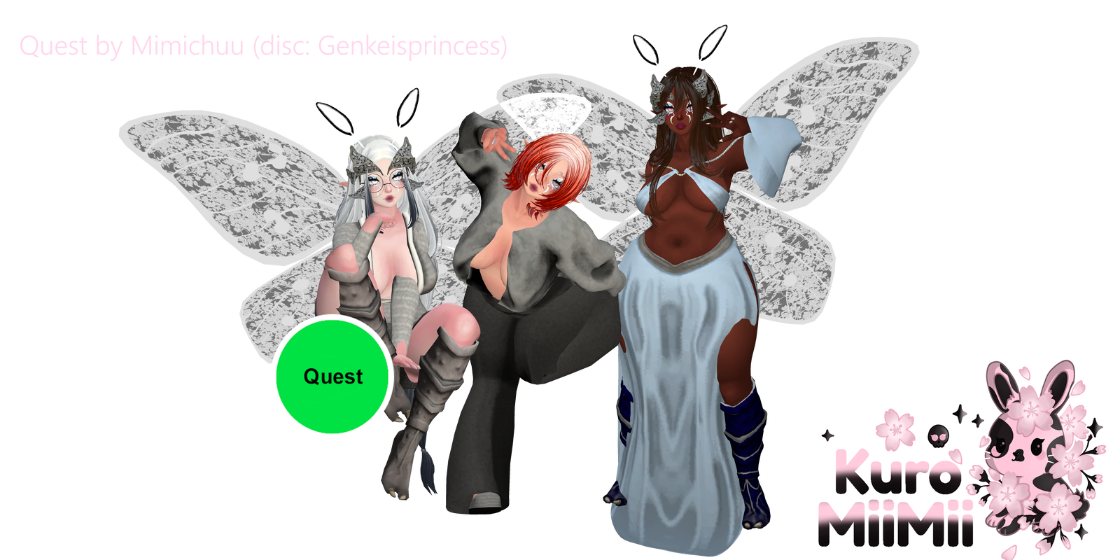 Aruna - Ghost Moth PC/Quest/Facetracking/SPS/GOGO