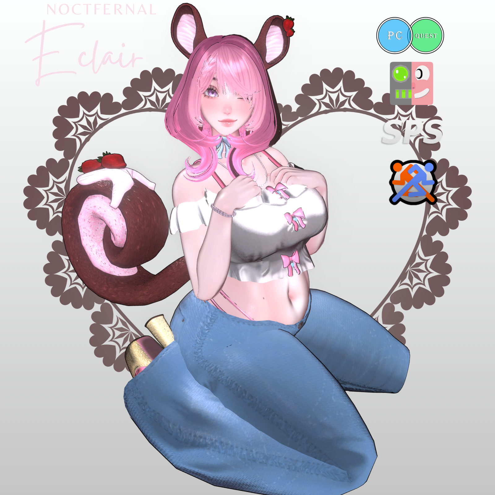 ECLAIR THE SWISS ROLL - PC/QUEST/SPS/FACETRACKING/GOGO/LIMBSCALER