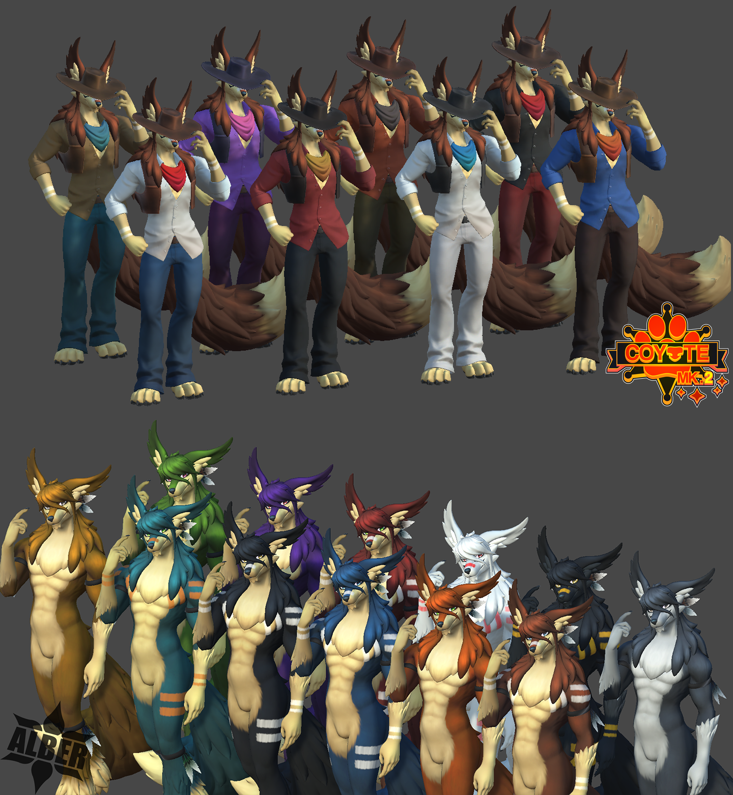 Coyote Mk.2 VRChat Avatar