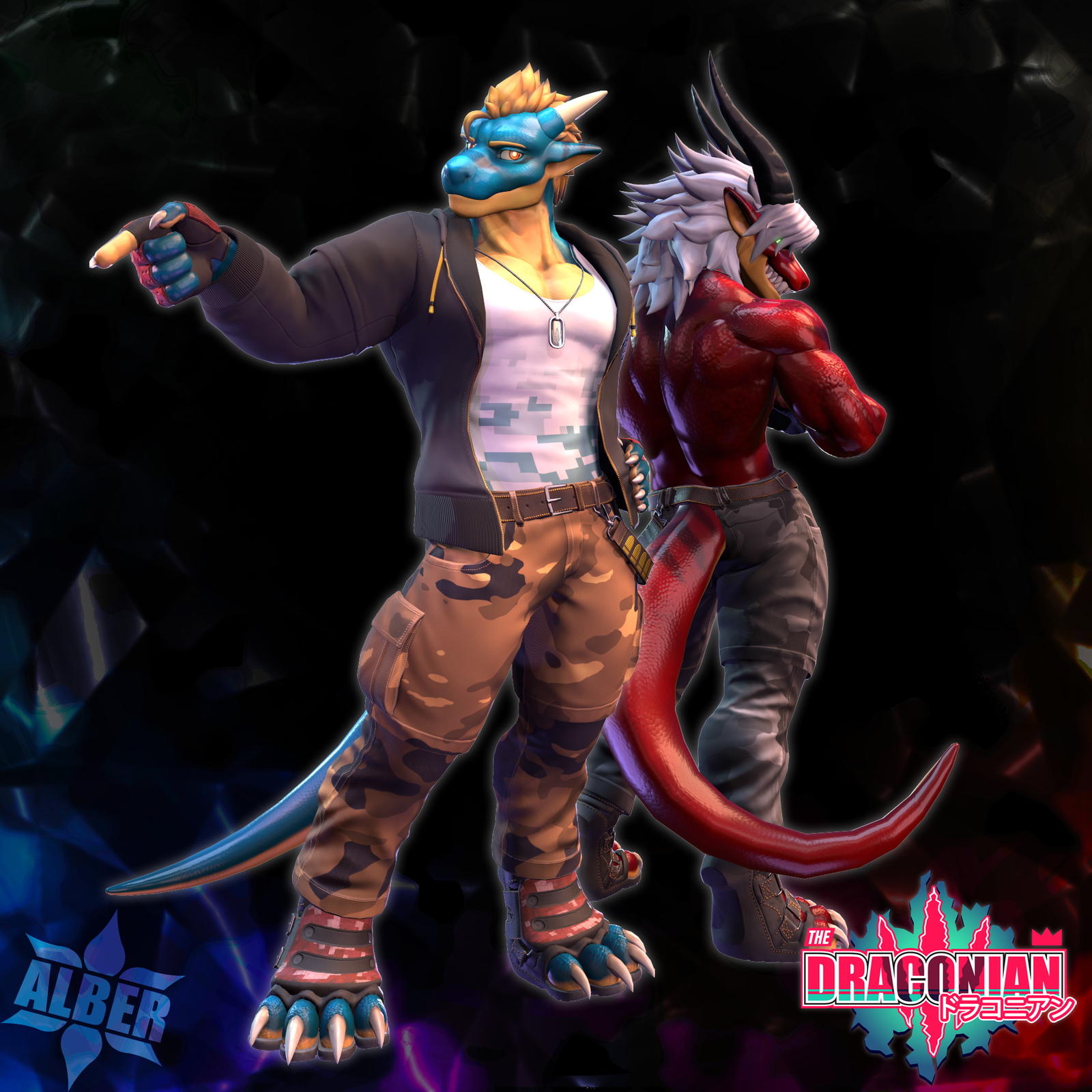 Draconian VRChat Avatar