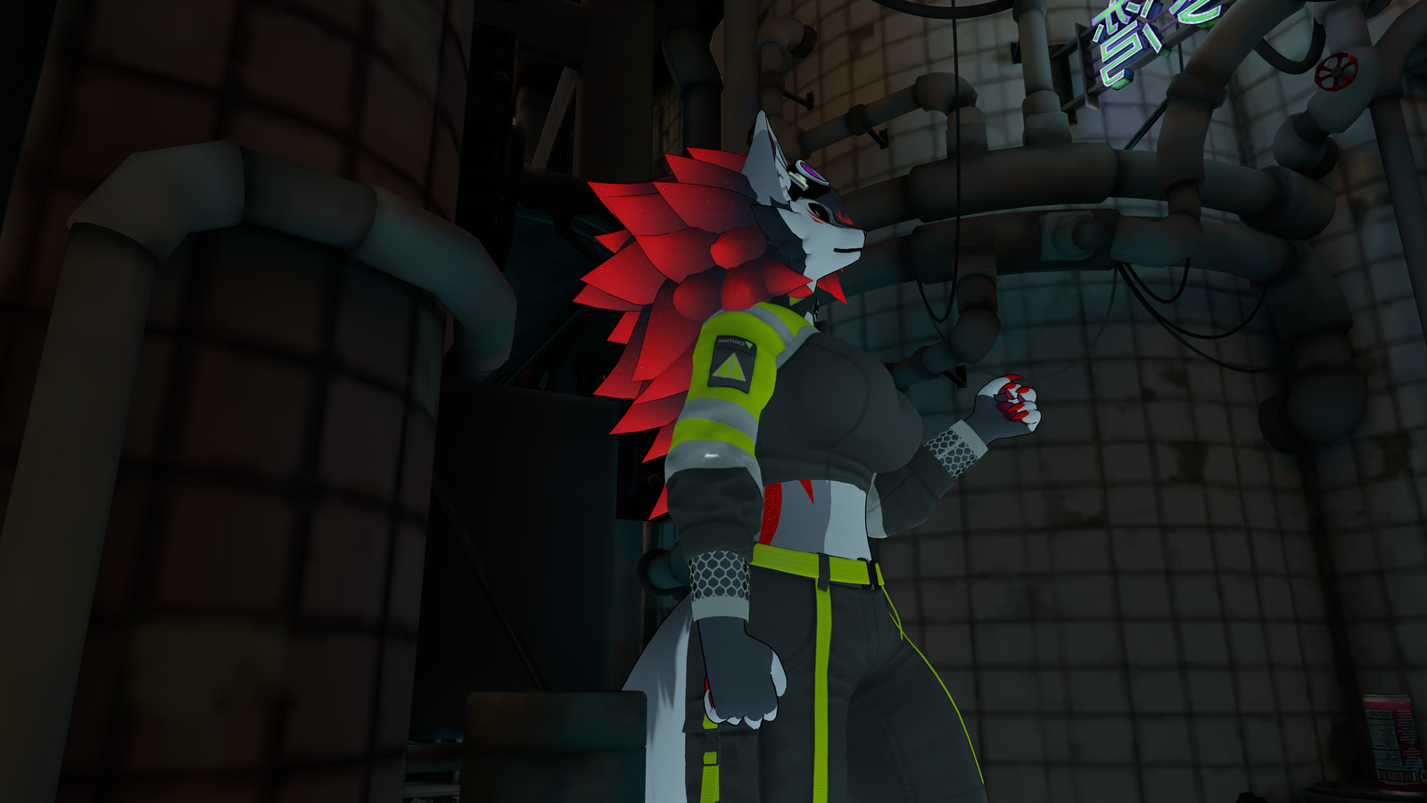 Crop Techwear for Novabeast