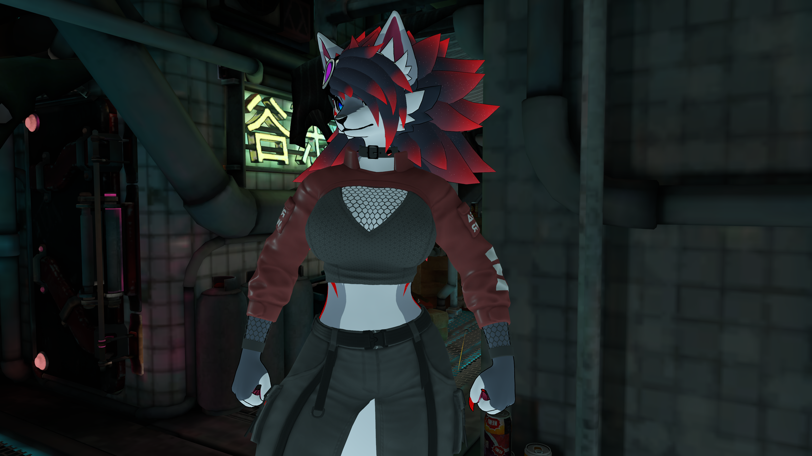 Crop Techwear for Novabeast