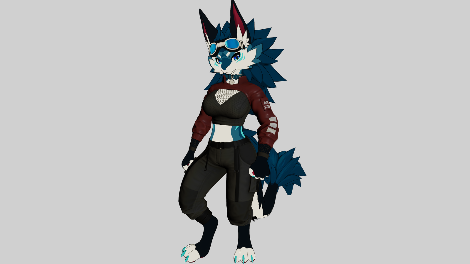Crop Techwear for Novabeast