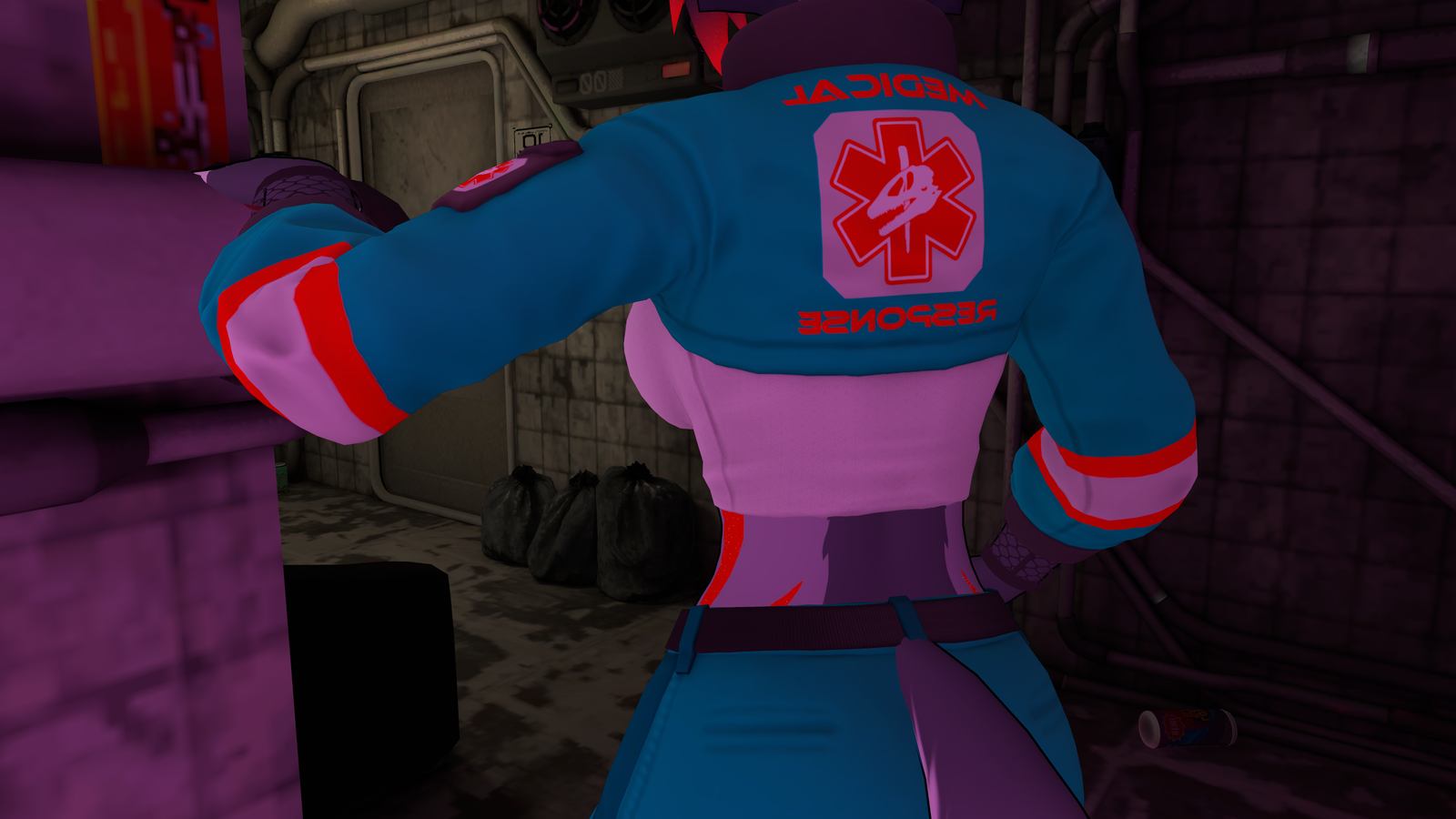 Crop Techwear for Novabeast