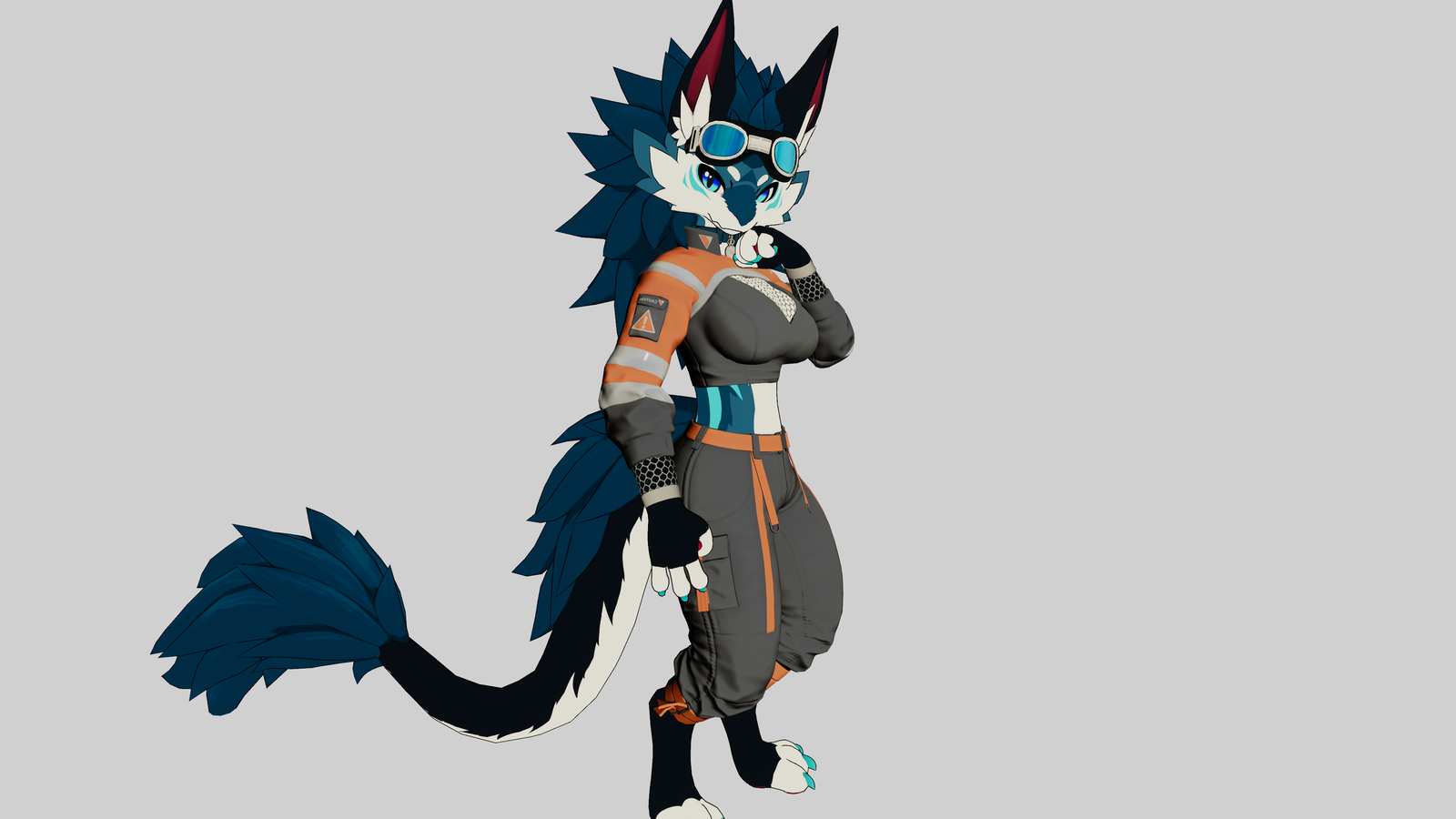 Crop Techwear for Novabeast