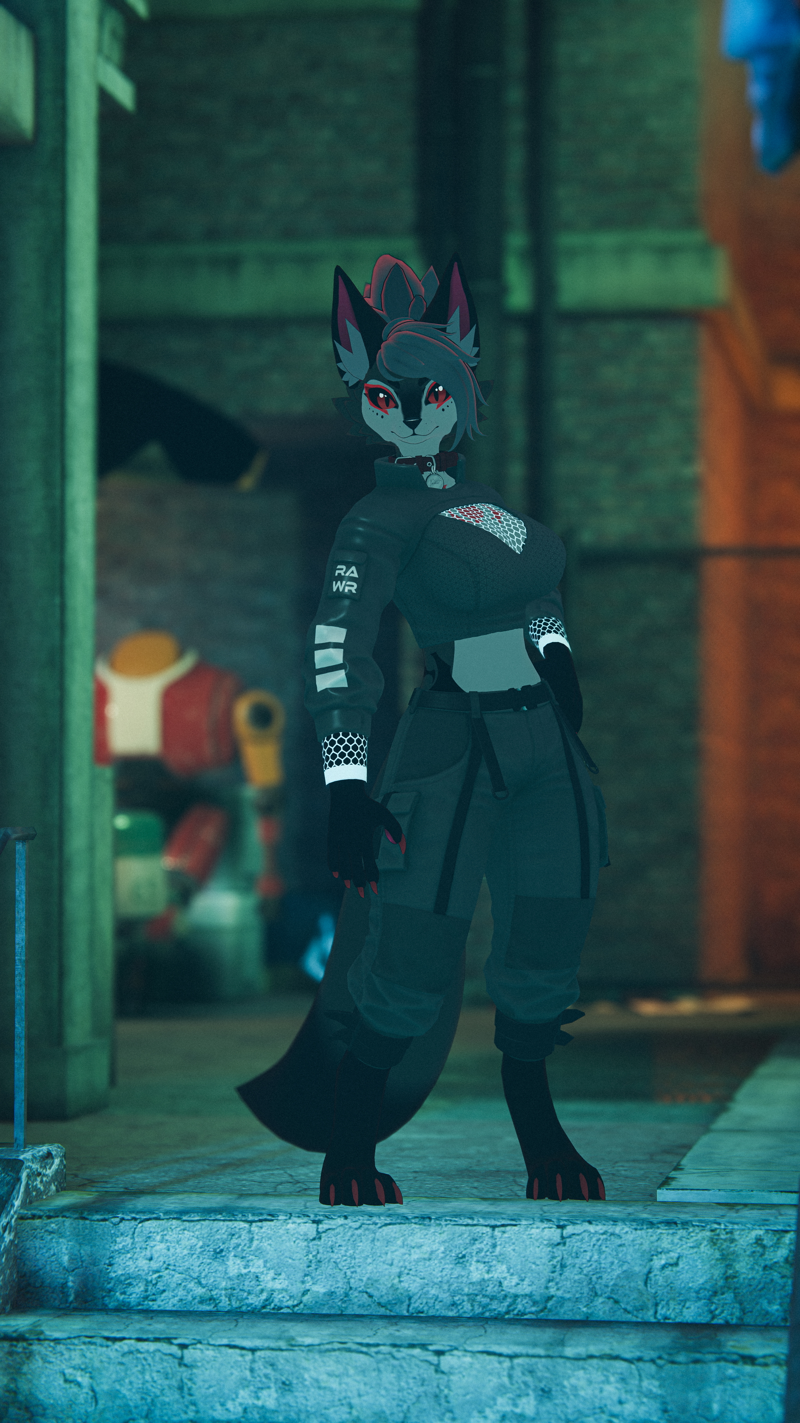 Crop Techwear for Novabeast