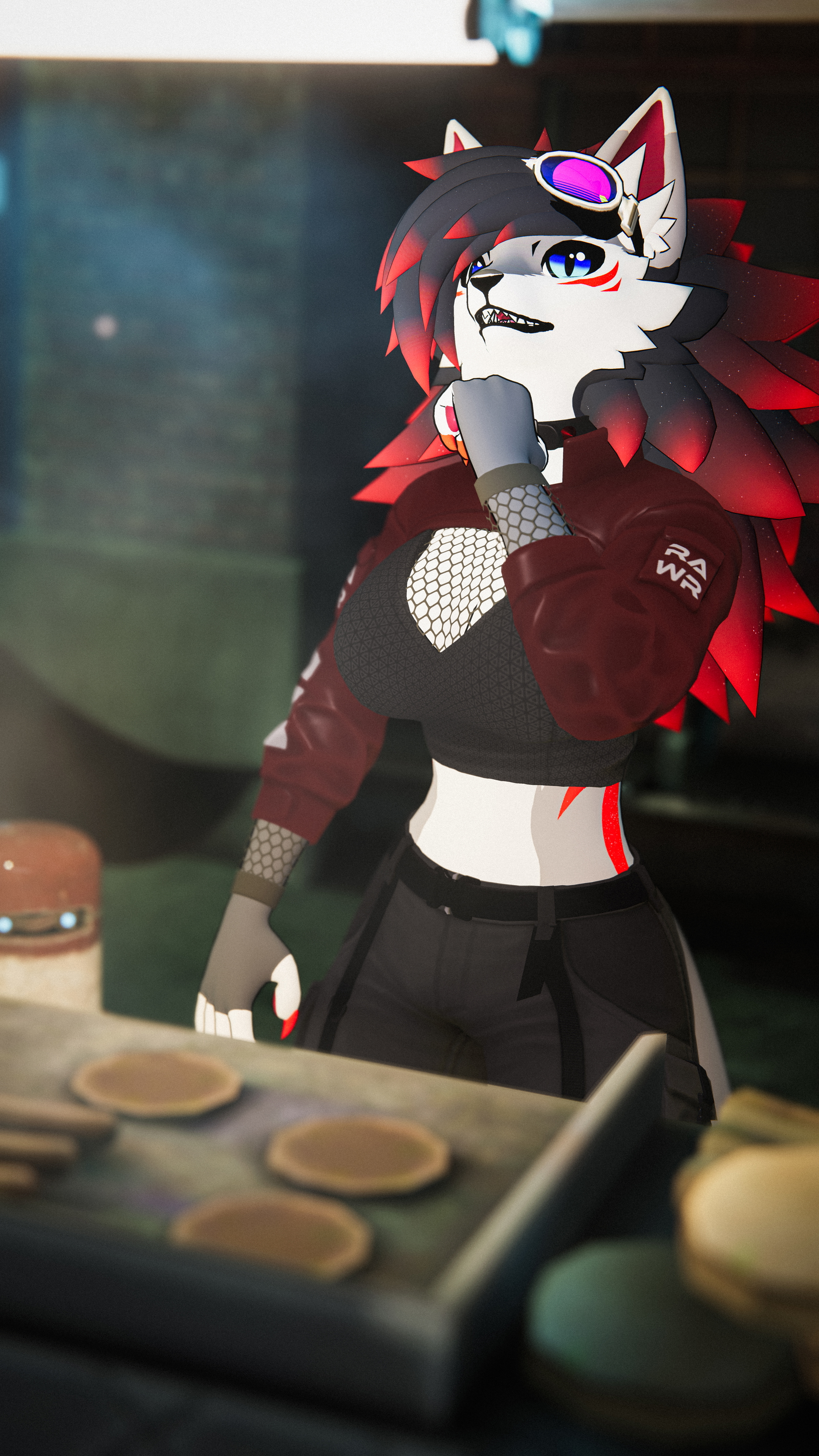 Crop Techwear for Novabeast