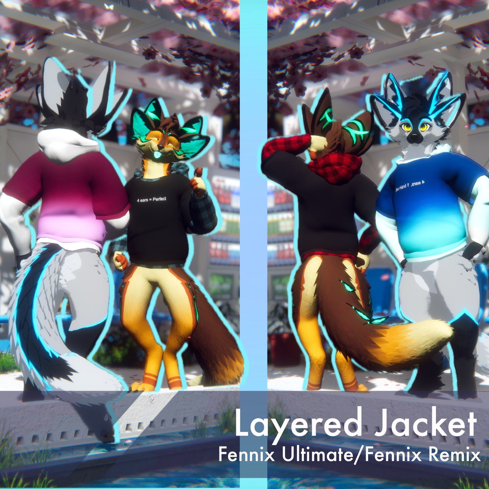 Layered Hoodie - Fennix