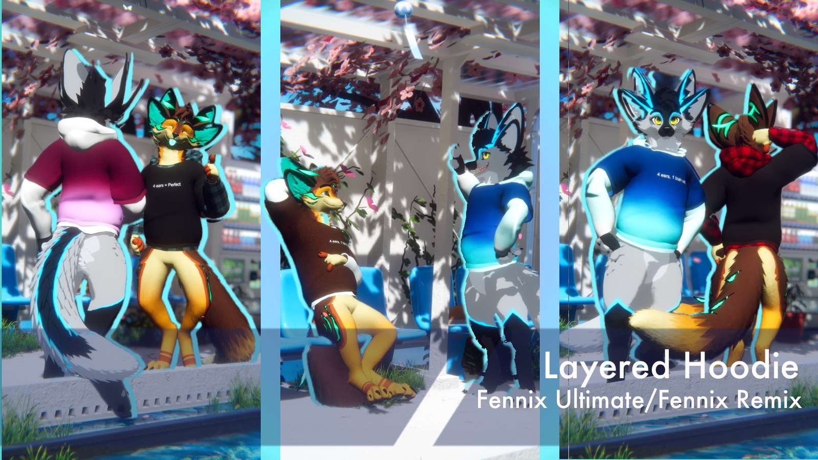 Layered Hoodie - Fennix