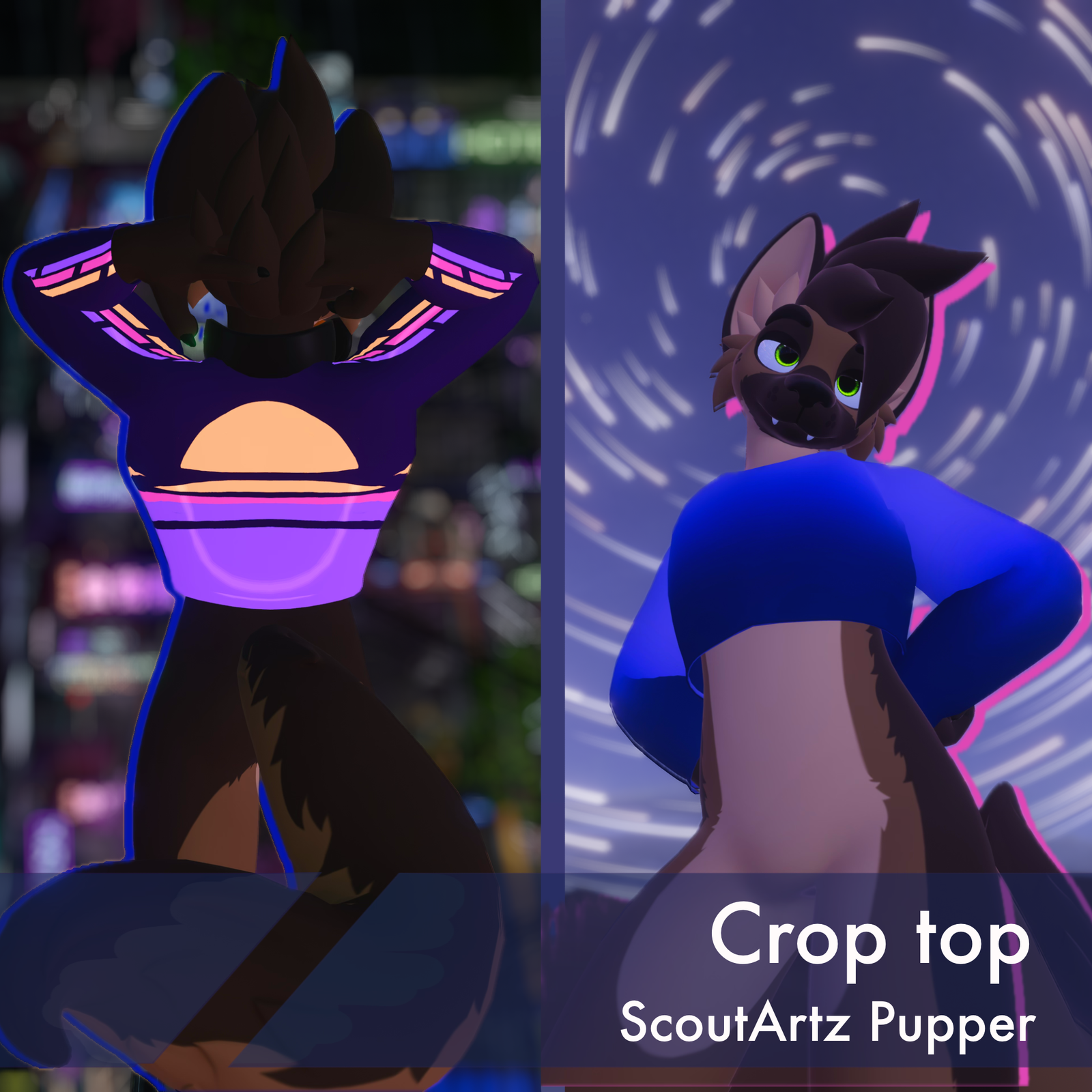 Crop Top - ScoutArtz Pupper