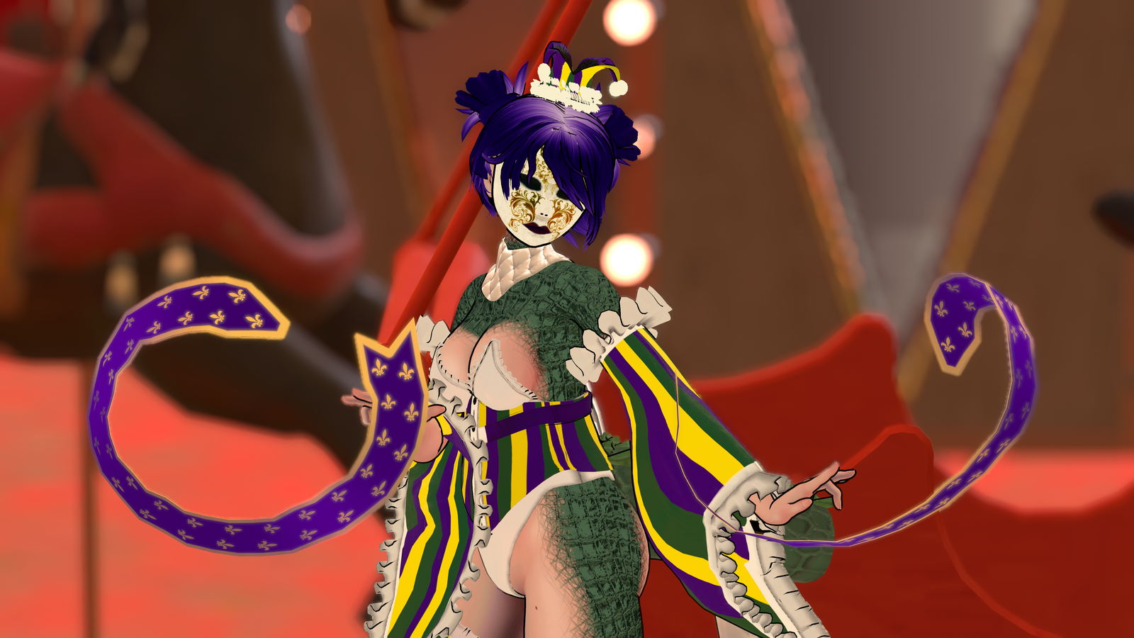 Melanie The Queen of Bacchus | VRChat Avatar (PC | PC OPTI) | Face Tracking