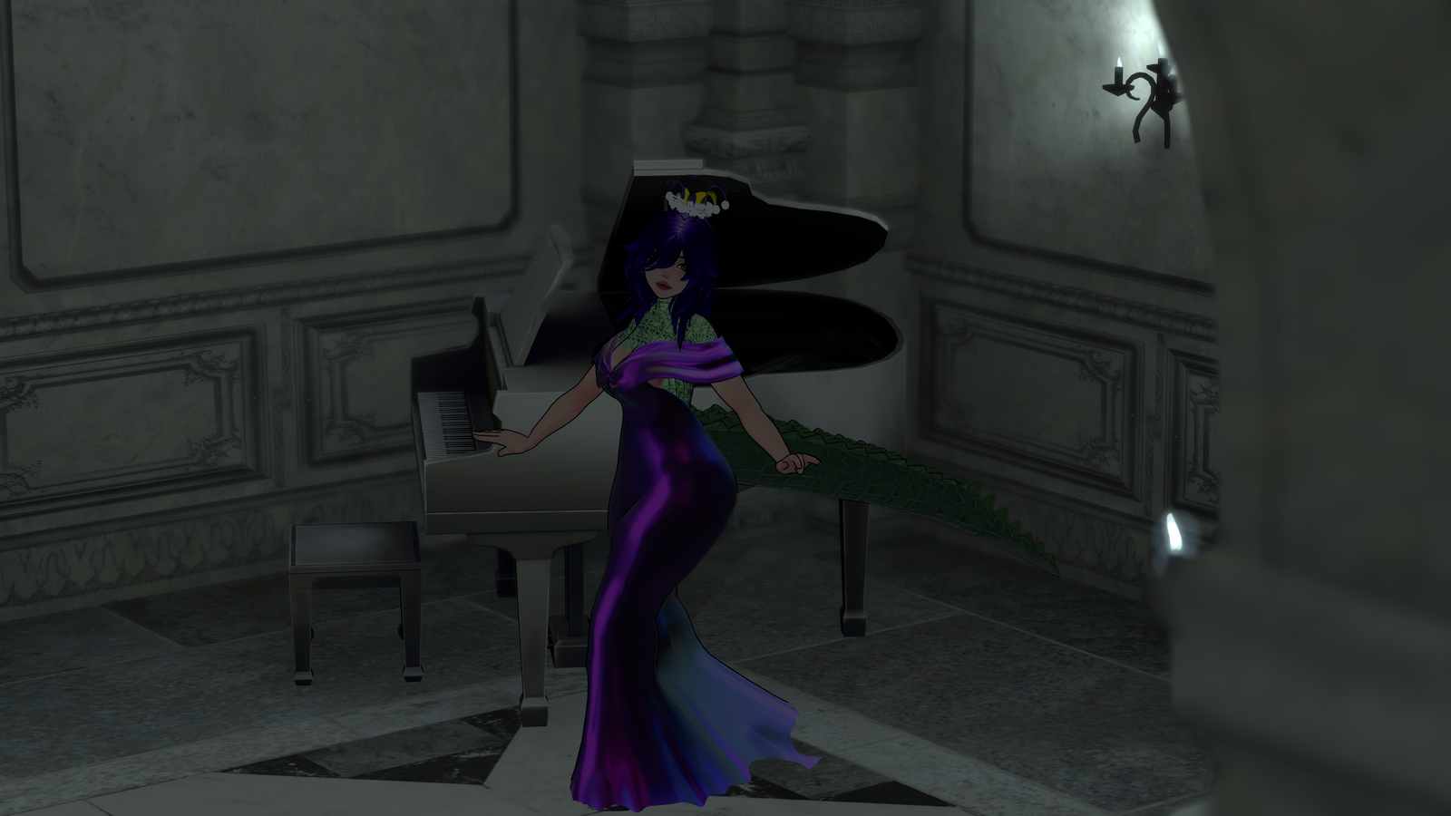 Melanie The Queen of Bacchus | VRChat Avatar (PC | PC OPTI) | Face Tracking