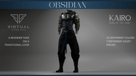 Obsidian Clothing Set
