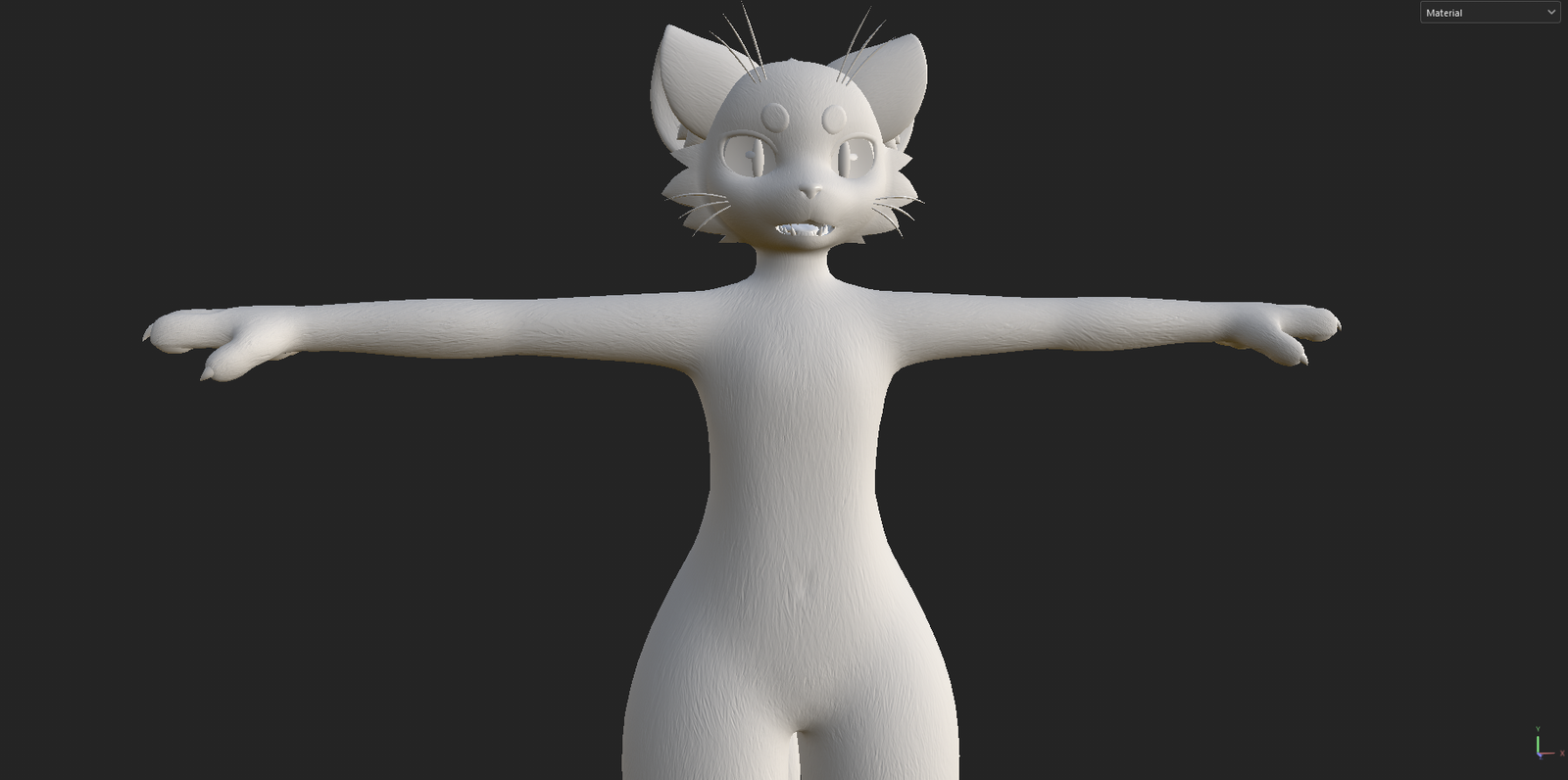 Furbrushed Mayu Normal, Height & Roughness Maps