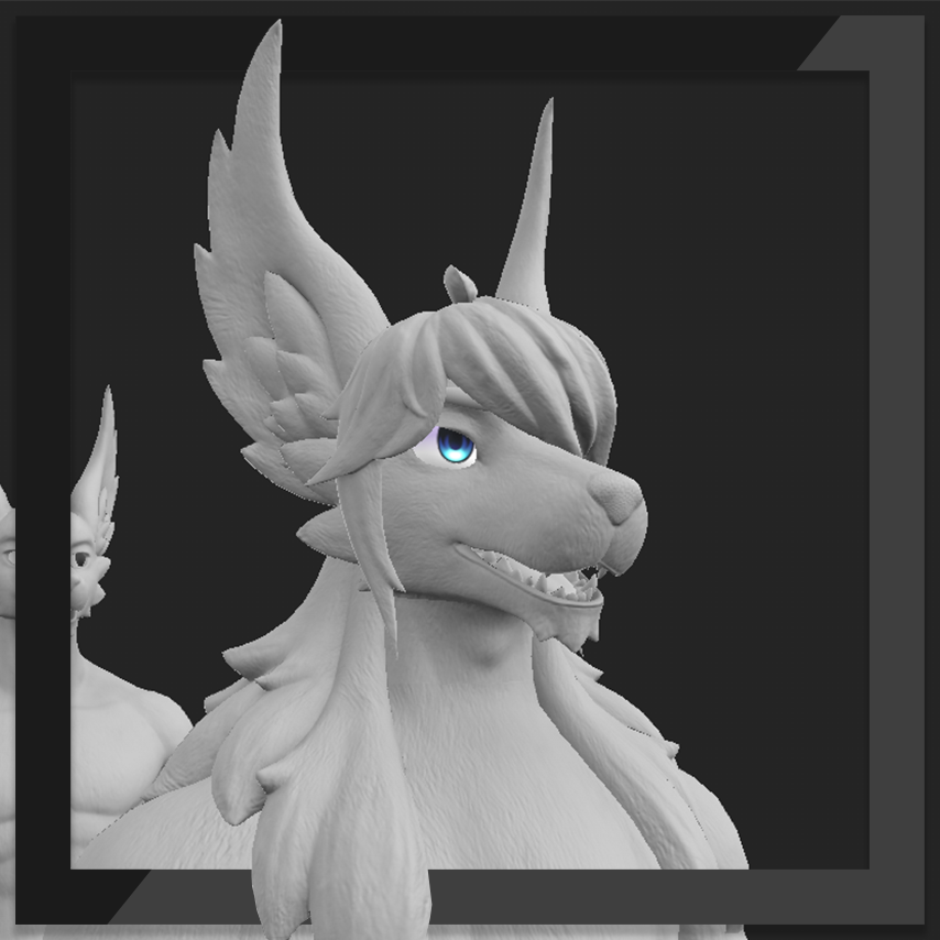 Furbrushed Coyote Mk.2 Normal & Height Maps