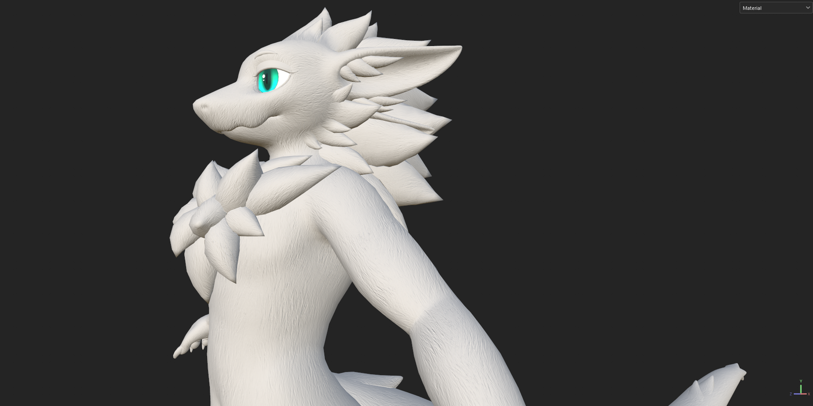 Furbrushed Snoodle Normal & Height Maps
