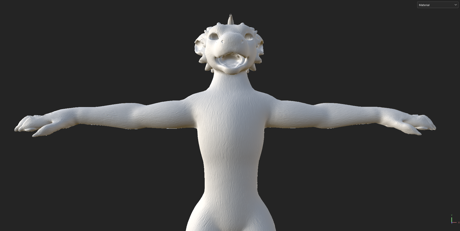 Furbrushed Moonfang Normal & Height Maps