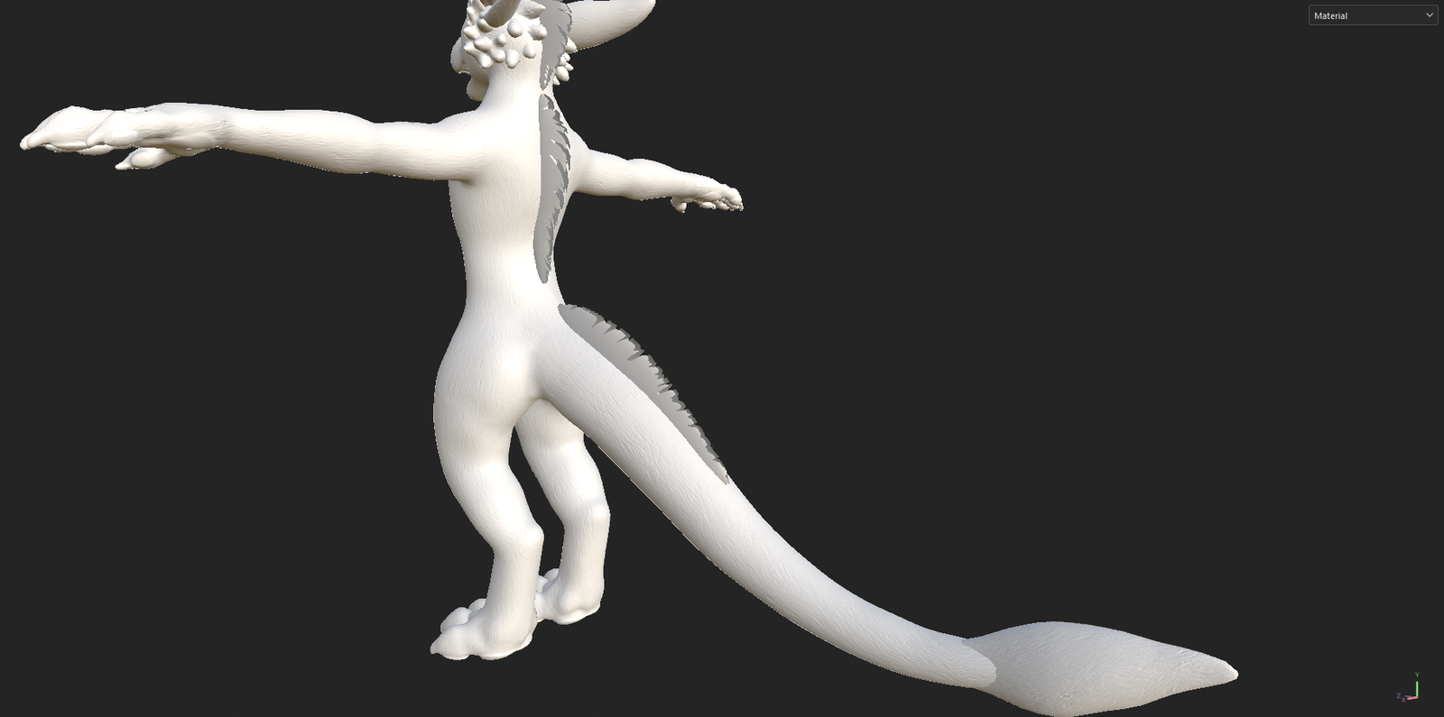 Furbrushed Moonfang Normal & Height Maps