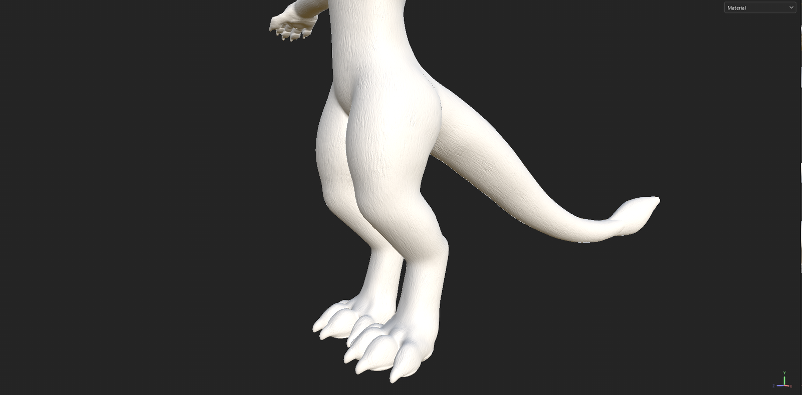 Furbrushed Moonfang Normal & Height Maps
