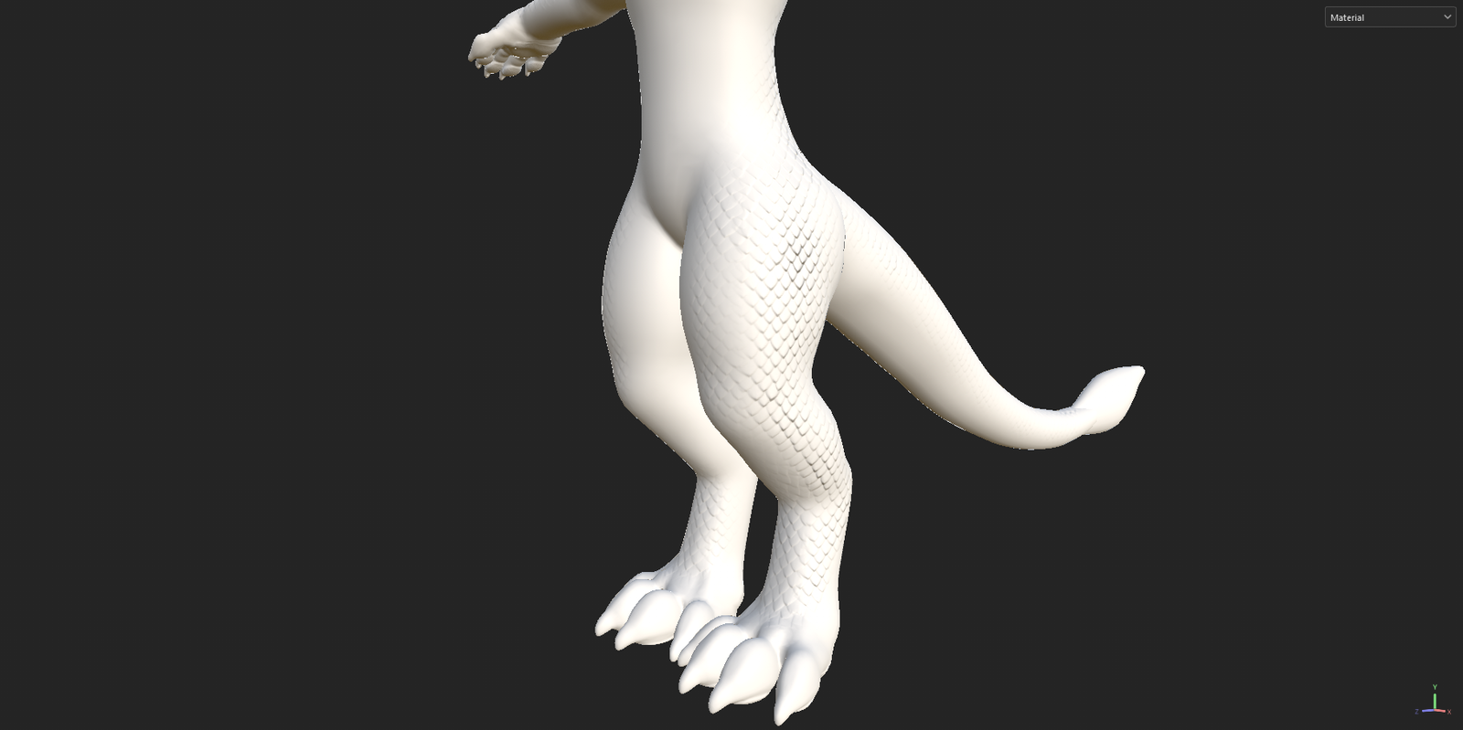 Scales Moonfang Normal & Height Maps