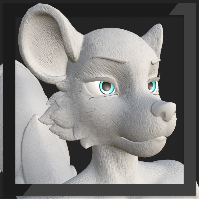 Furbrushed Space Yeen Normal & Height Maps