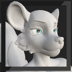 Furbrushed Space Yeen Normal & Height Maps