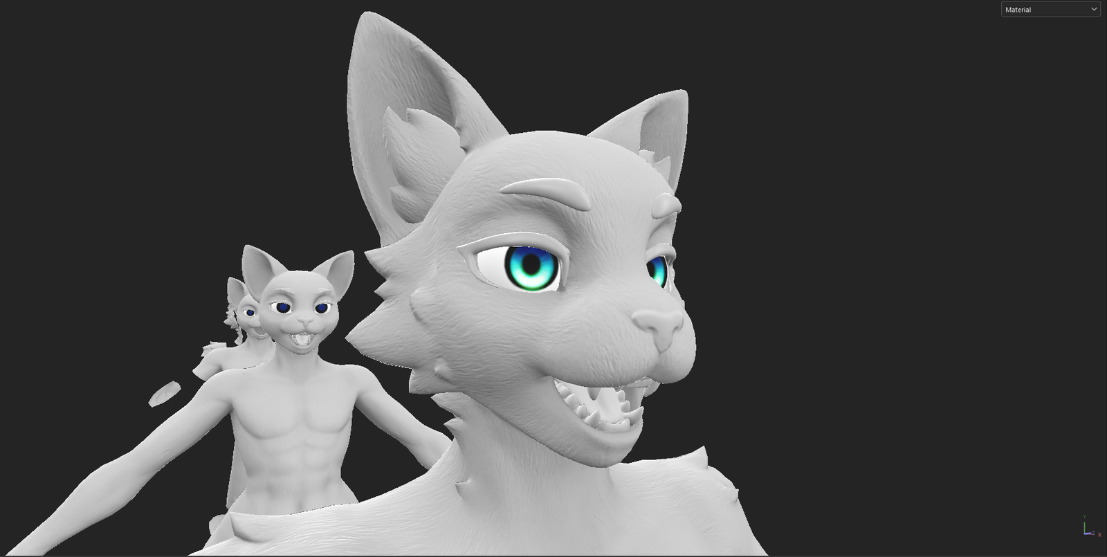 Furbrushed Legato Normal & Height Maps