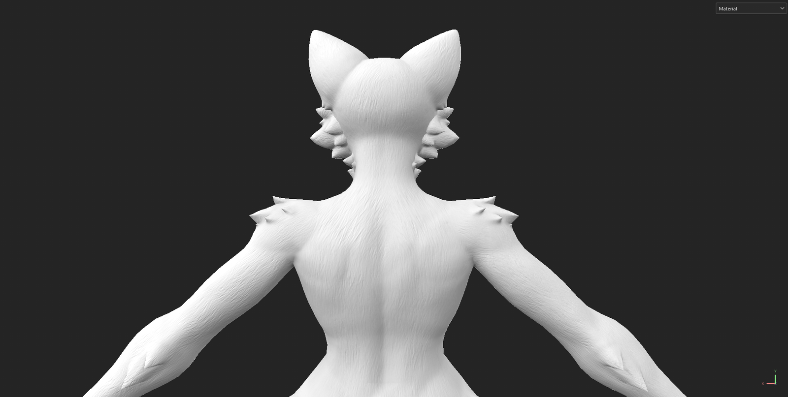 Furbrushed Legato Normal & Height Maps