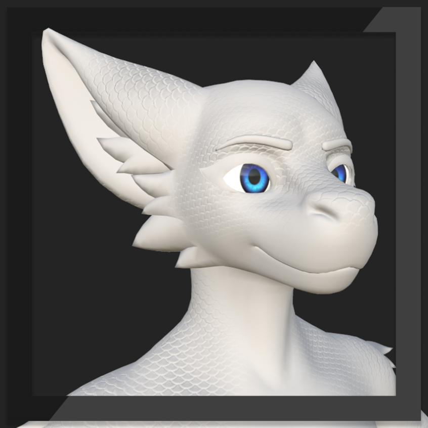 Scales Fluffgan Normal & Height Maps
