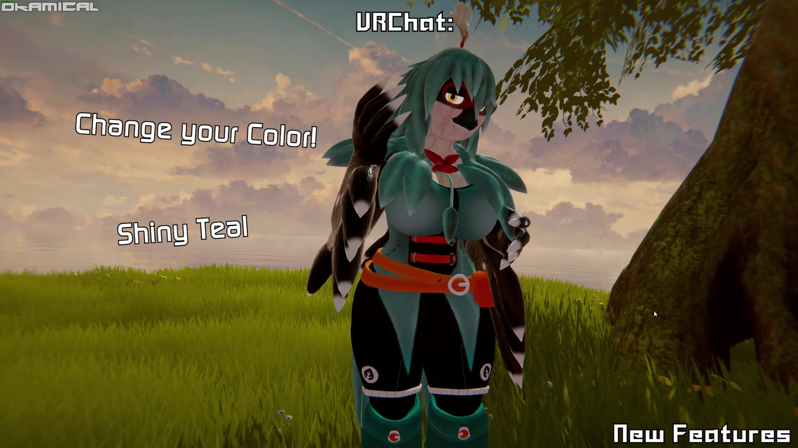 Amara AvianArcher ModelPack (VRChat, Blender SFM)