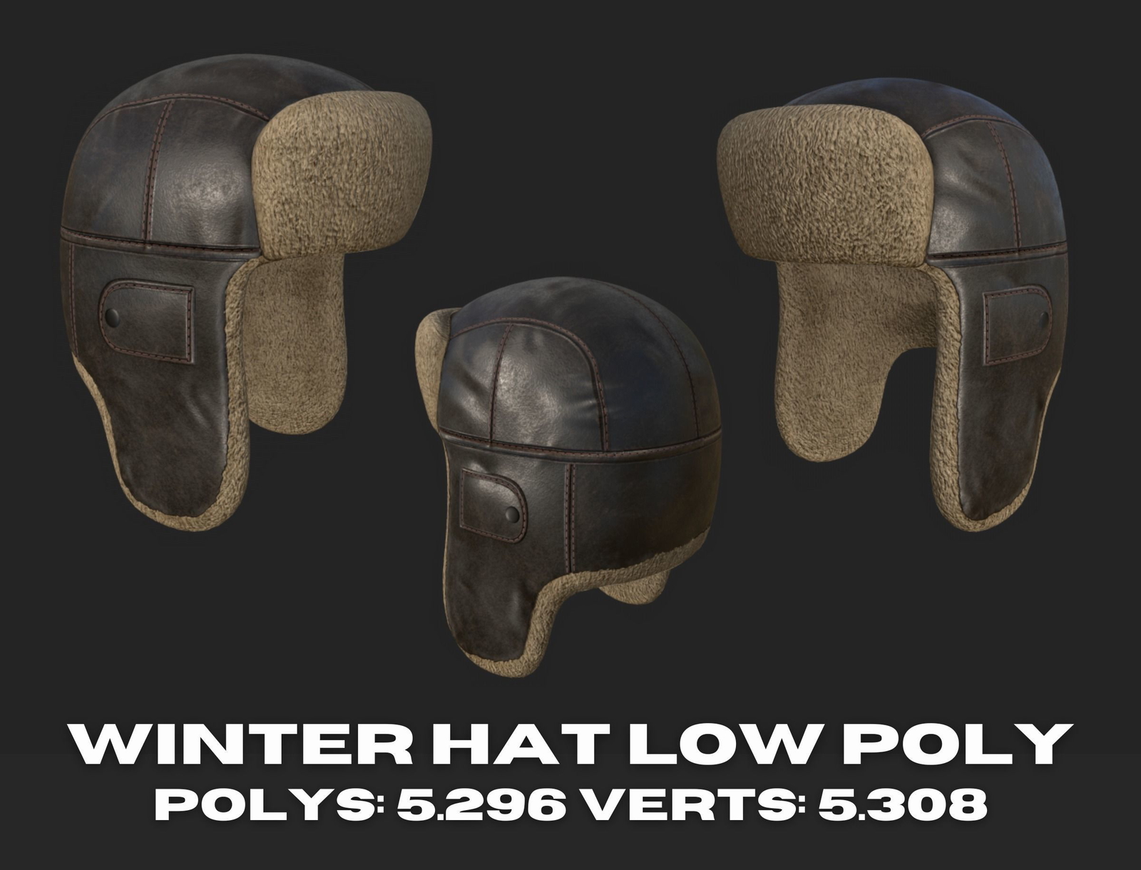 Winter Hat - Aviator - Military