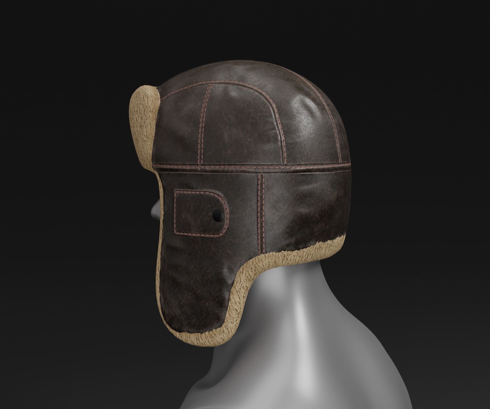Winter Hat - Aviator - Military