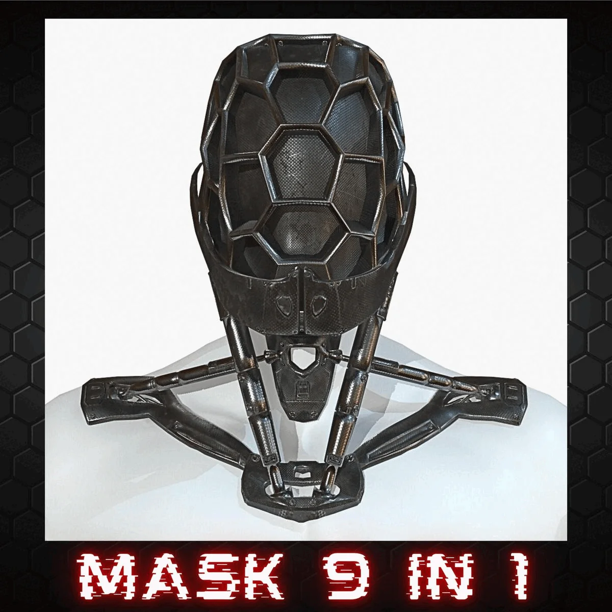 Mask Robot Mecha Cyberpunk BUNDLE | WOLVES STUDIO