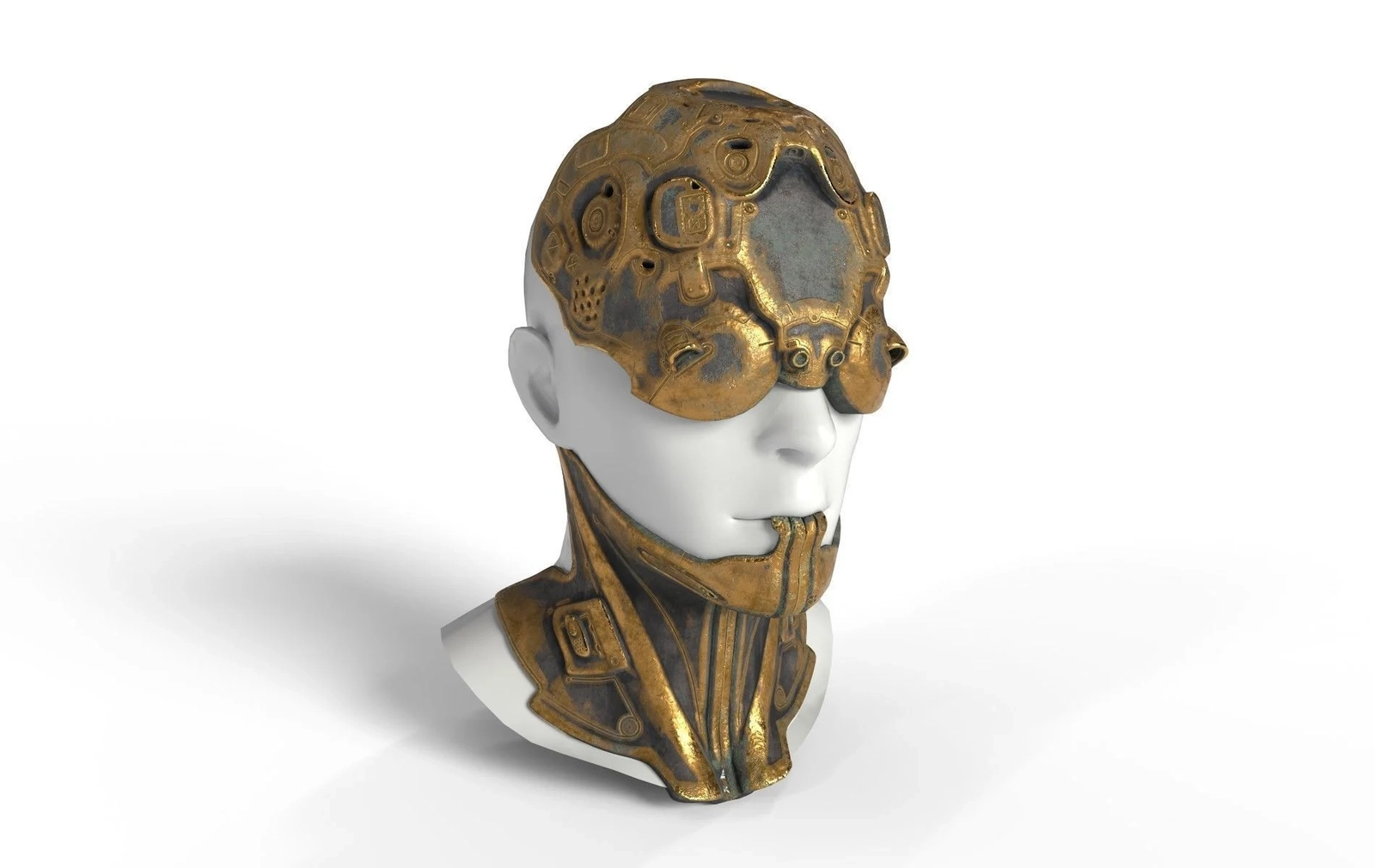 Mask Mecha Robot Cyberpunk BUNDLE | WOLVES STUDIO