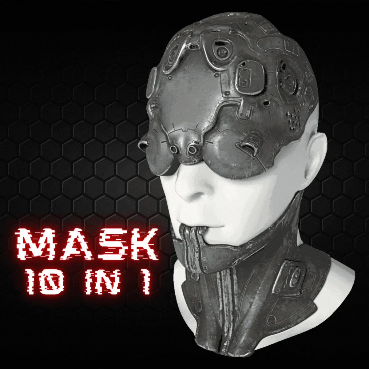 Mask Mecha Robot Cyberpunk BUNDLE