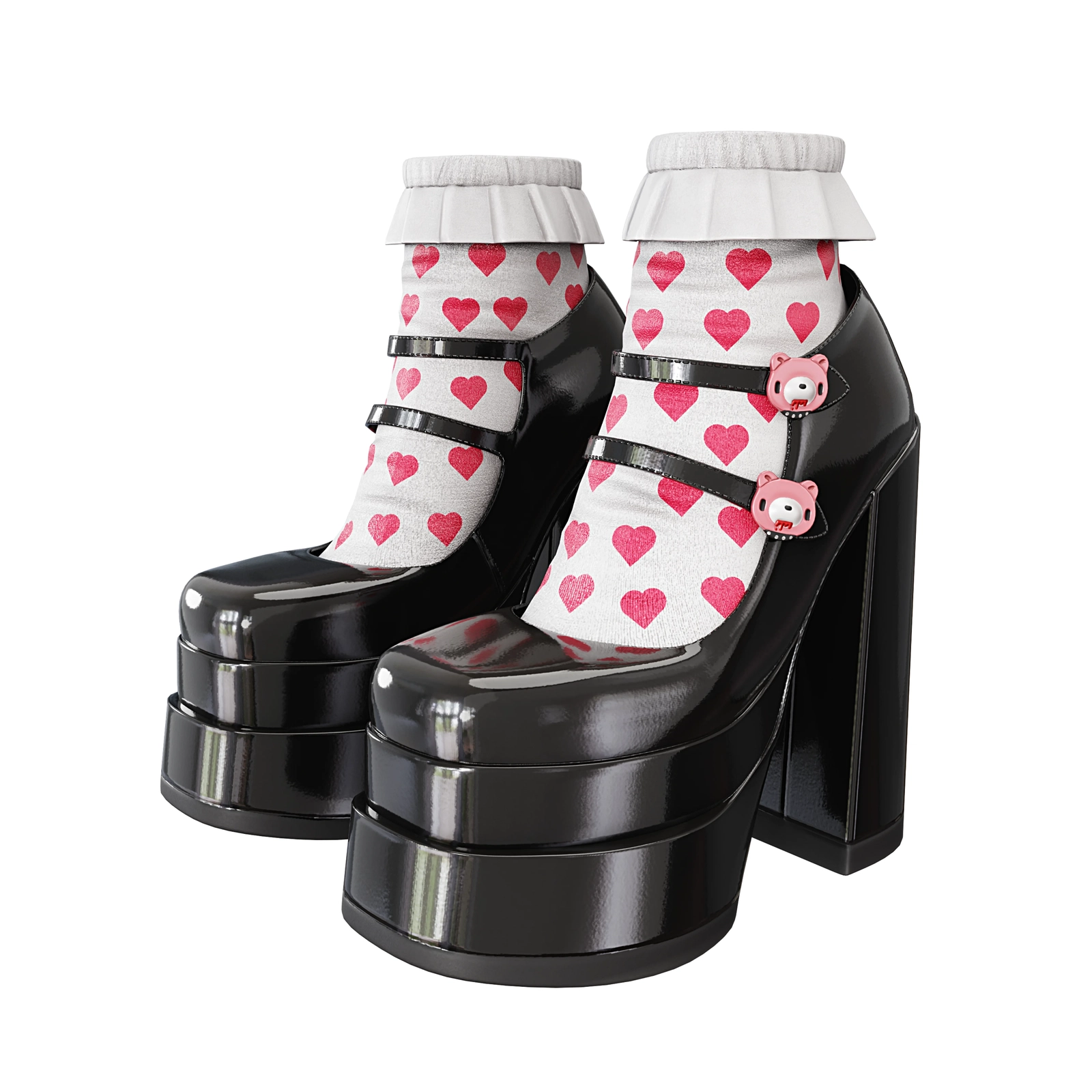 Platform High Heels Kawaii BUNDLE | WOLVES STUDIO
