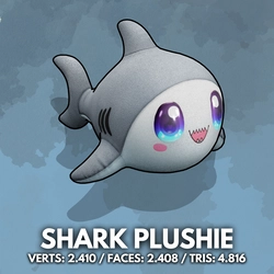 SHARK PLUSHIE - VRC PLUSHIES | WOLVES STUDIO