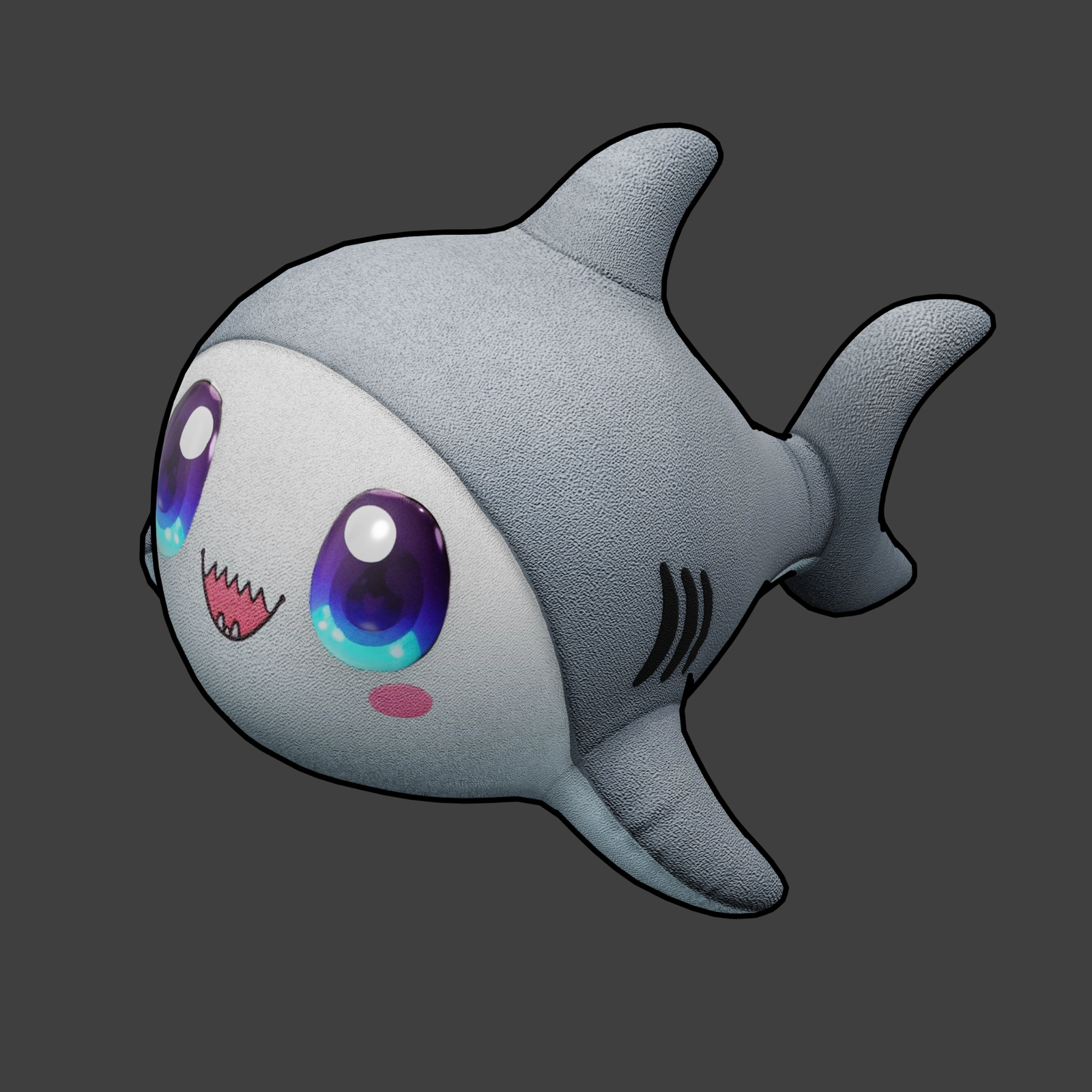 SHARK PLUSHIE - VRC PLUSHIES | WOLVES STUDIO