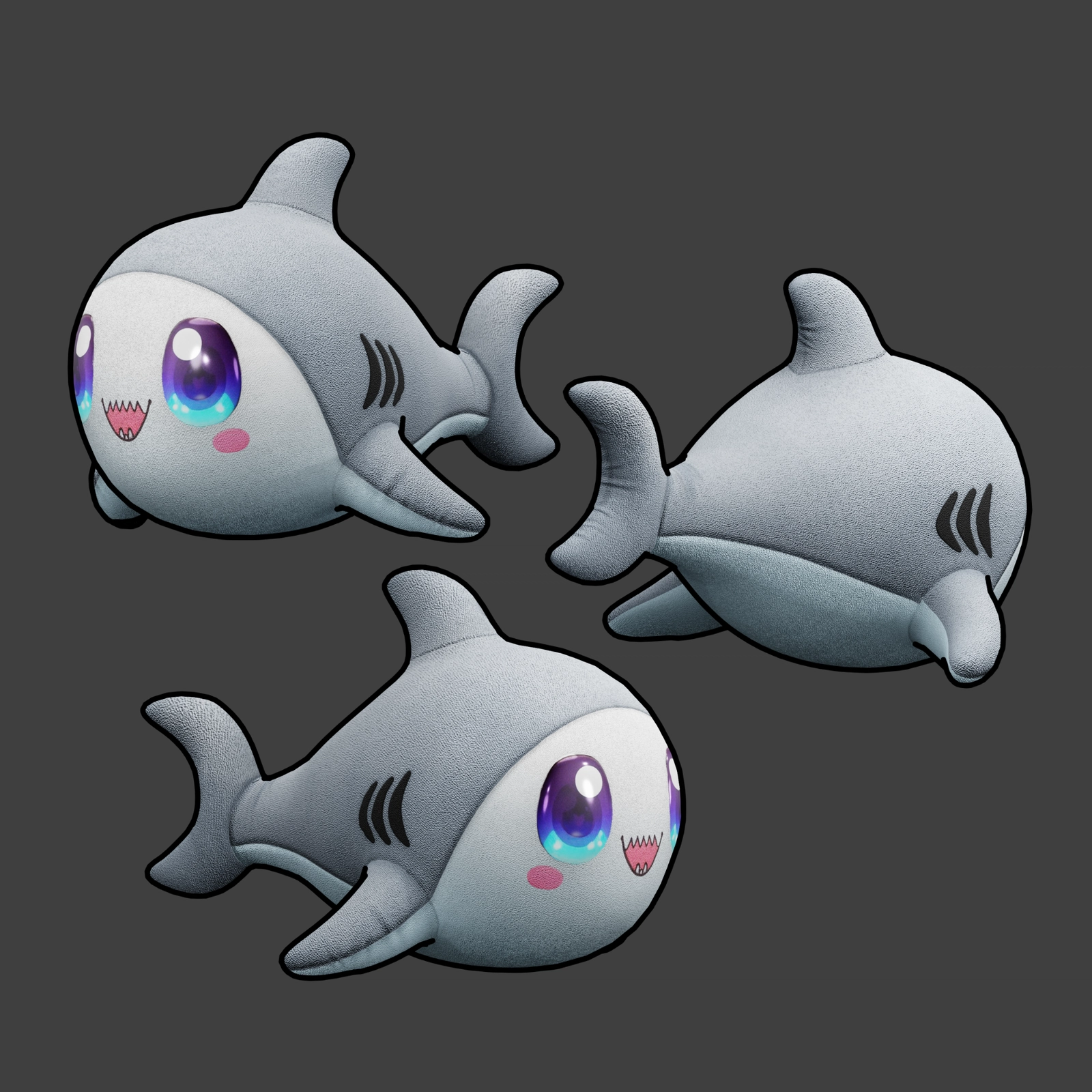 SHARK PLUSHIE - VRC PLUSHIES | WOLVES STUDIO