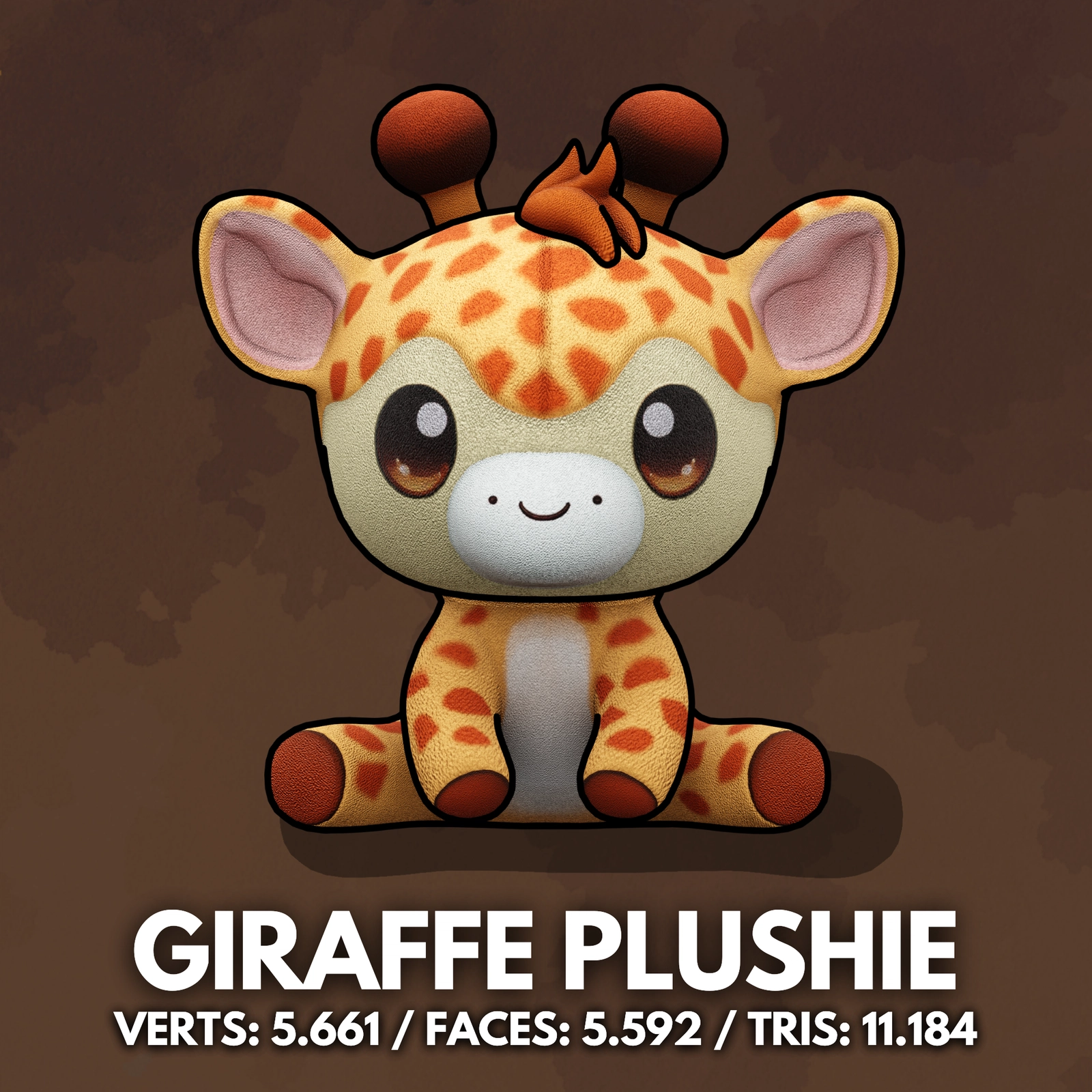 GIRAFFE PLUSHIE - VRC PLUSHIES | WOLVES STUDIO