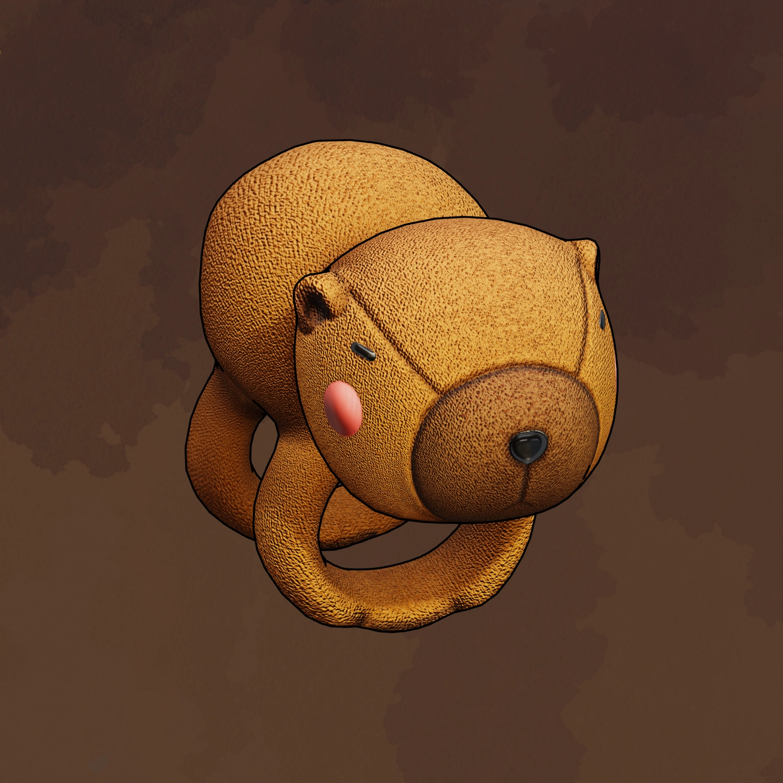 Capybara Plushie Bracelet VRC | WOLVES STUDIO