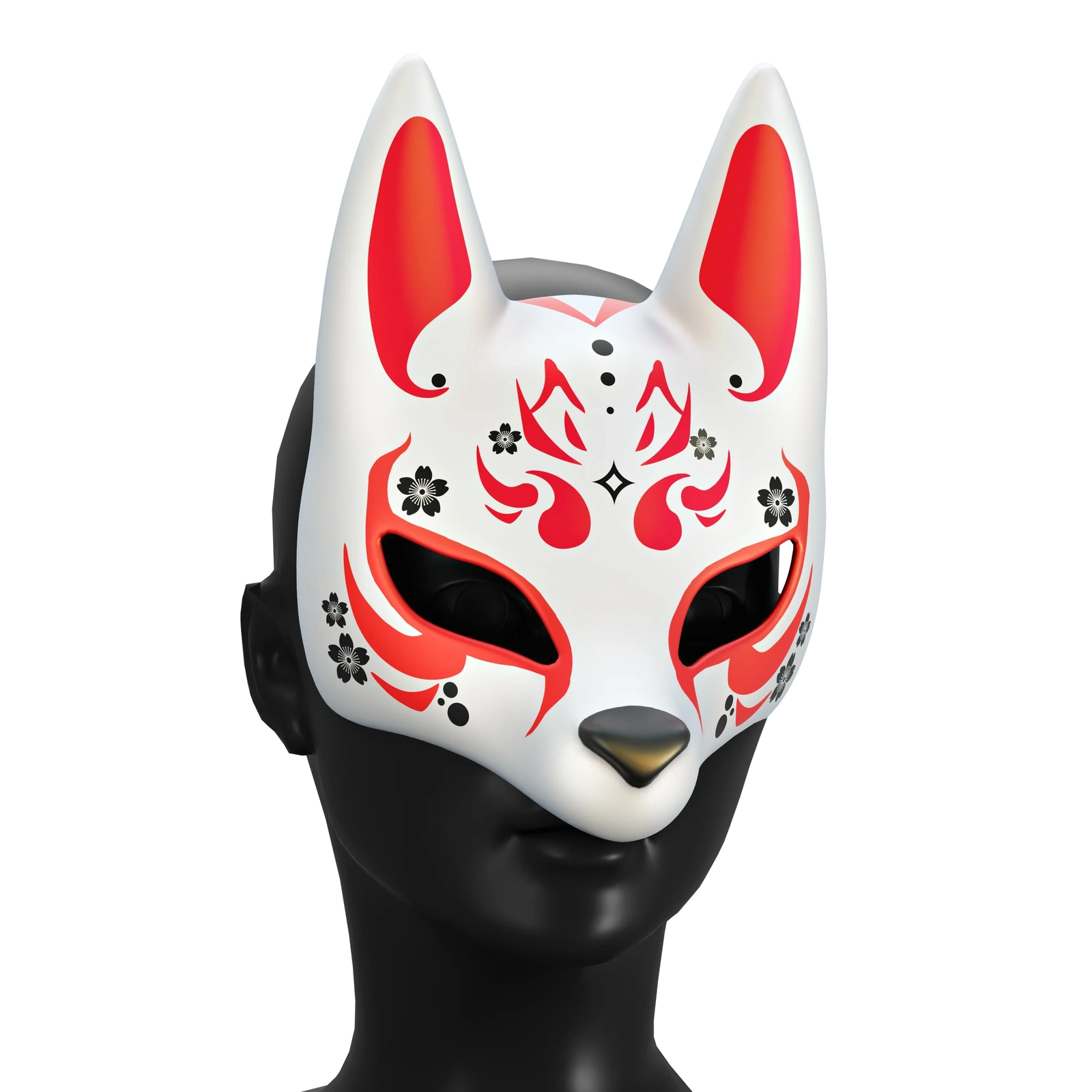 Kitsune Mask Bundle 10 In 1 - Japanese Anime | WOLVES STUDIO