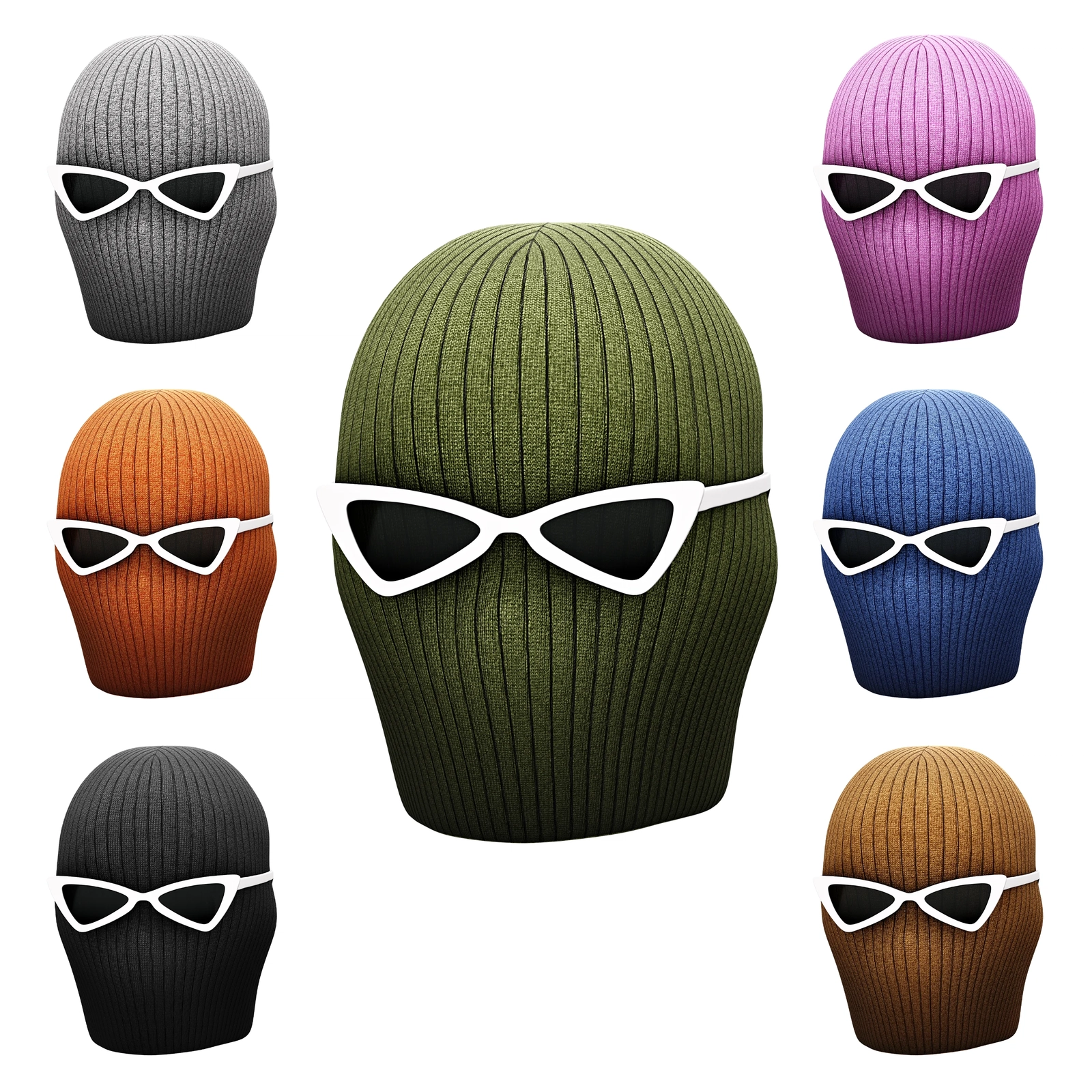 Mask Bundle 7 In 1 - Streetwear | WOLVES STUDIO