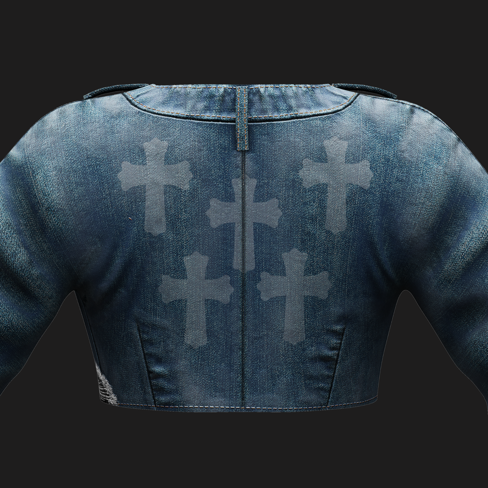 WOMEN'S DENIM JACKET - 3 COLORS | WOLVES STUDIO